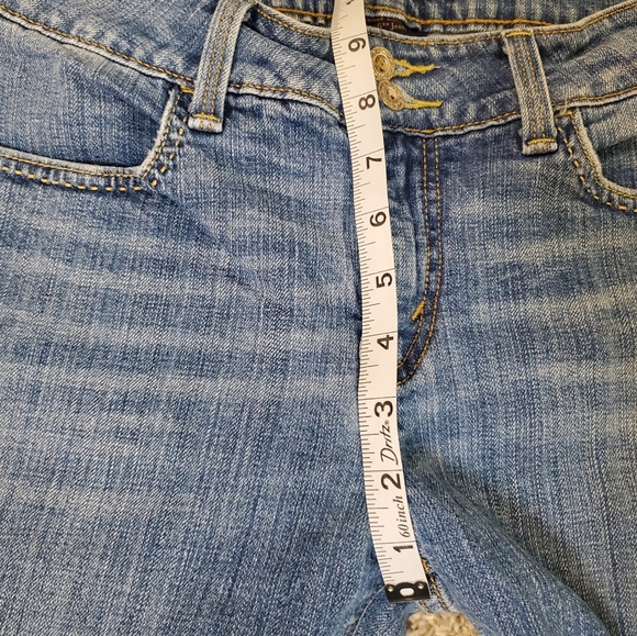 Levi's 526 Women's Size 8 Slender Boot Cut Jeans Blue Denim EUC - Picture 7 of 10